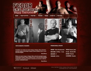 Fedor Website Comp
