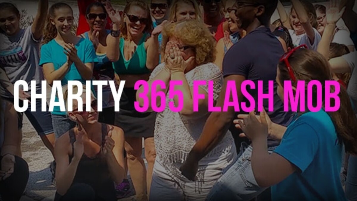 VIDEO: I Help Grant Woman With Cancers Flash Mob Dream Come True