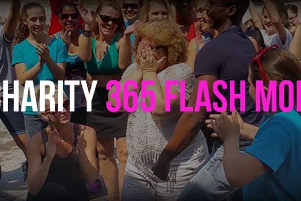 VIDEO: I Help Grant Woman With Cancers Flash Mob Dream Come True