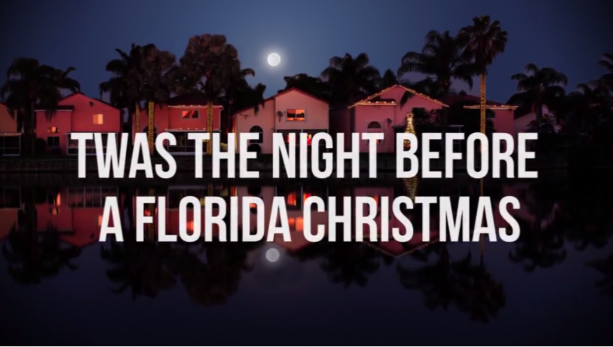 Twas The Night Before Christmas #Florida Edition
