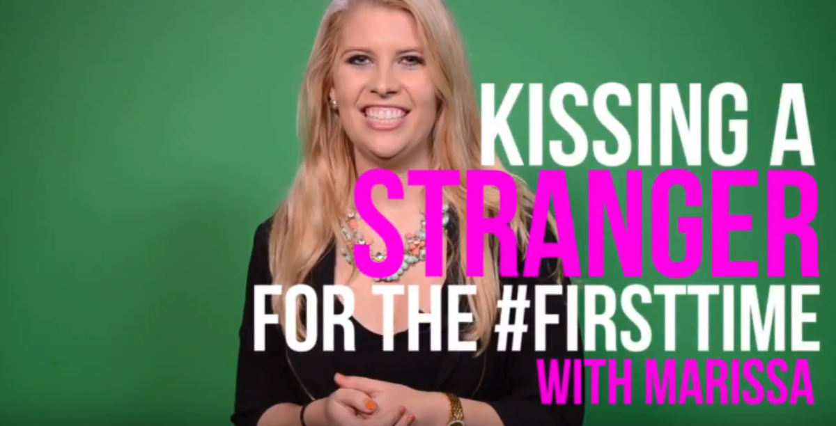 #FirstTime Kissing A Stranger – with Surprise