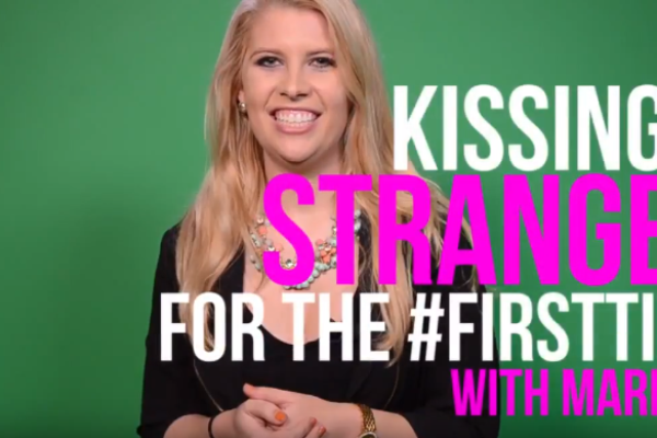 #FirstTime Kissing A Stranger – with Surprise