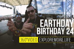 experience earthday birthday 22 from the stage 360 video 4k