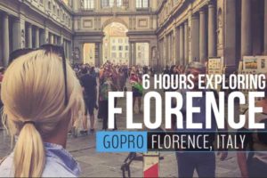 Exploring Florence Italy for 6 hours with the gopro