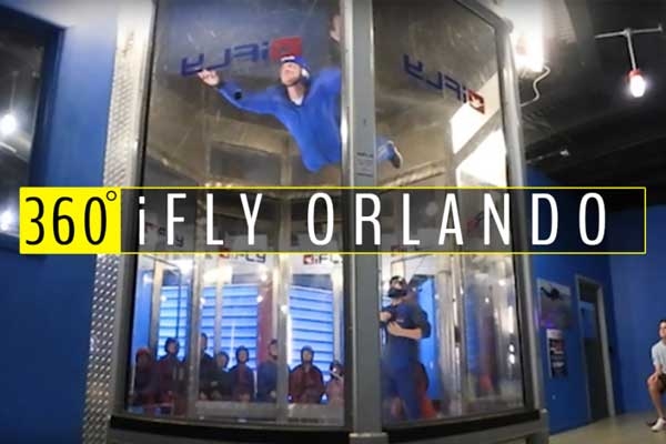 Flying (Literally) at iFly Orlando | 360 Video
