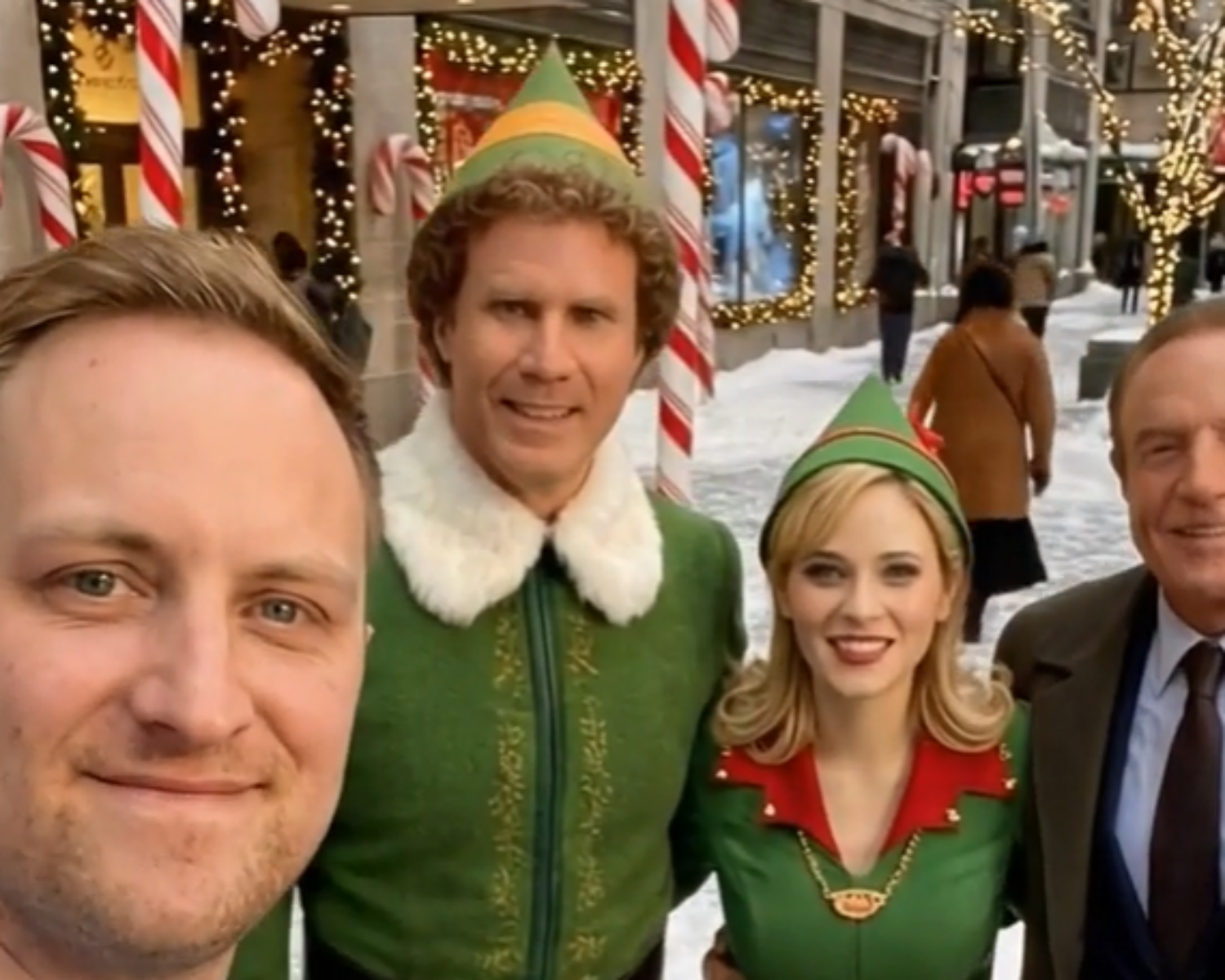 Derek in Christmas Classic Movies - AI Video