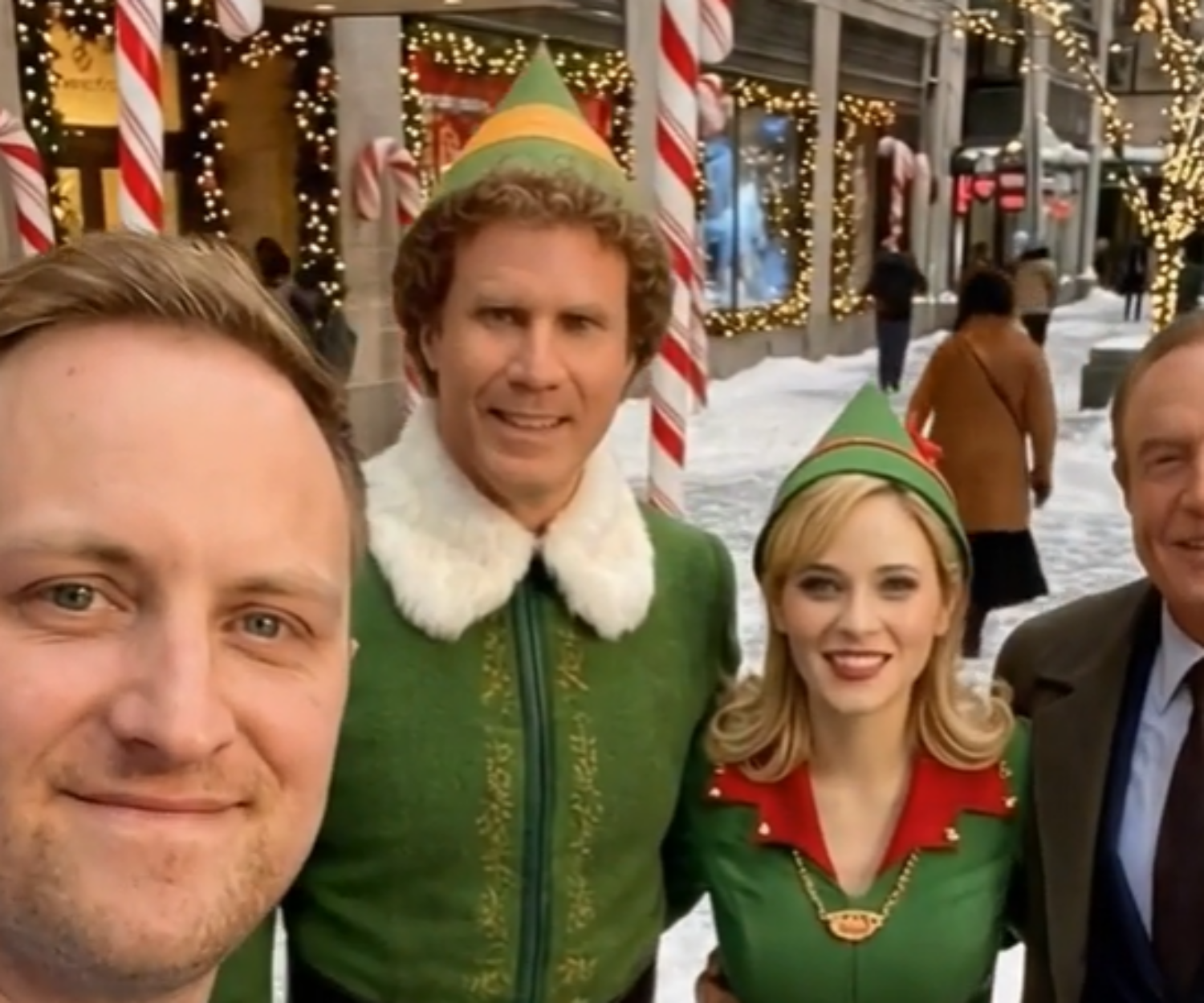 Derek in Christmas Classic Movies - AI Video
